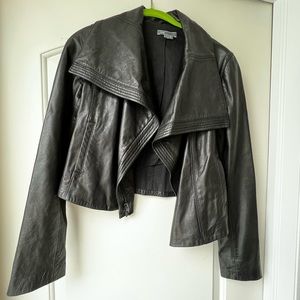 Vince Leather Moto Jacket